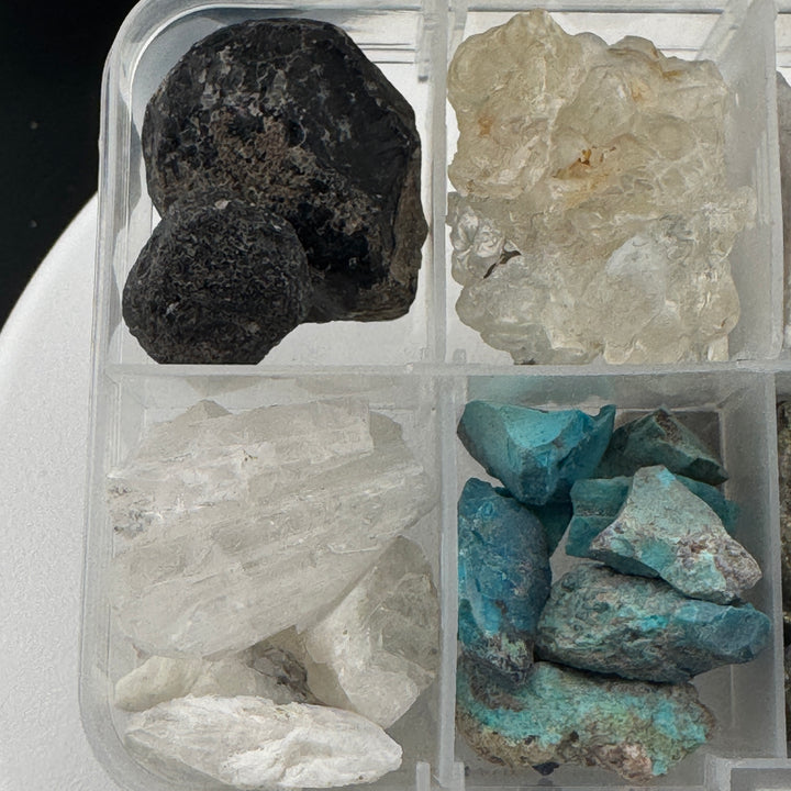 Mixed Mexican Minerals - Case Included