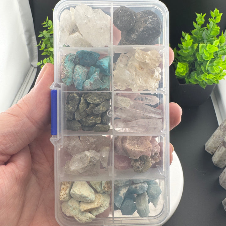 Mixed Mexican Minerals - Case Included