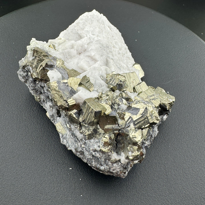 Manganese-bearing Dolomite w/ Pyrite -Durango, Mexico