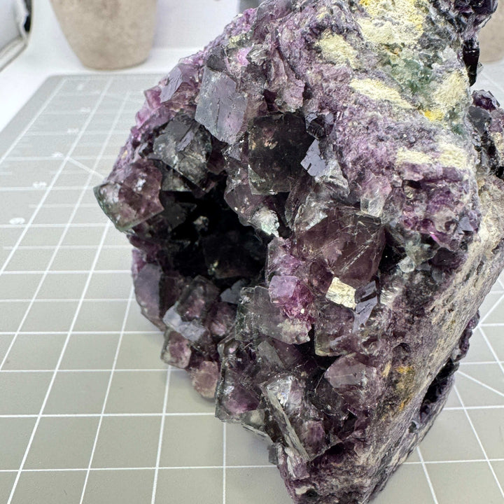 Fluorite, Okorusu Mine, Otjiwarongo, Namibia