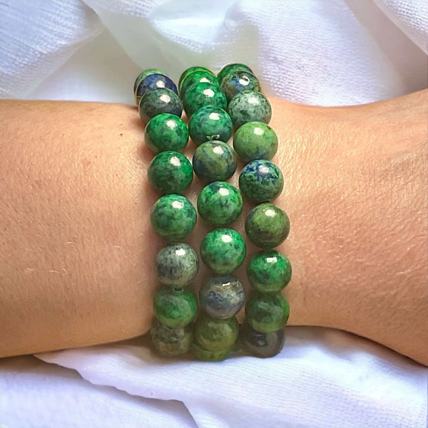 HQ Bracelets - Azurite + Malachite