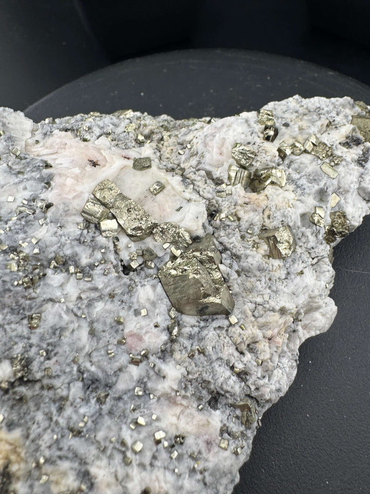 Sphalerite Pyrite Calcite Specimen - San Antonio Mine, Mexico