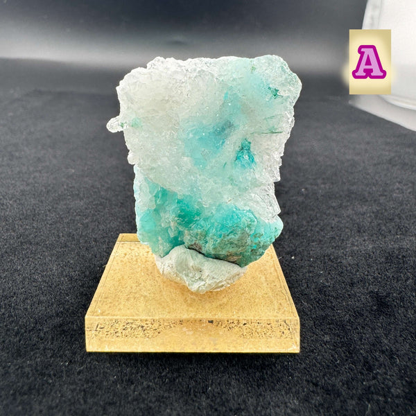 Quartz w/ Chrysocolla and Shattuckite (Small)- Milpillas, Mexico