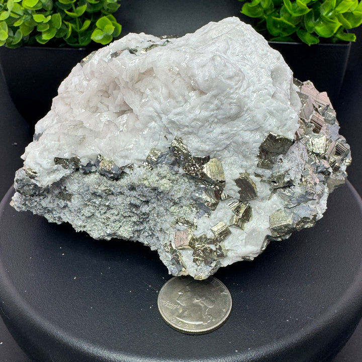 Manganese-bearing Dolomite w/ Pyrite -Durango, Mexico