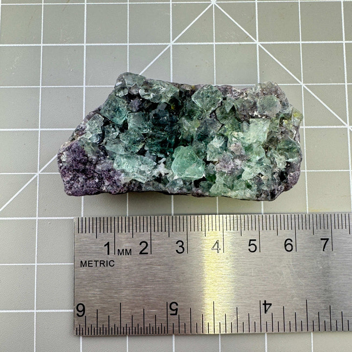 Fluorite, Okorusu Mine, Otjiwarongo, Namibia