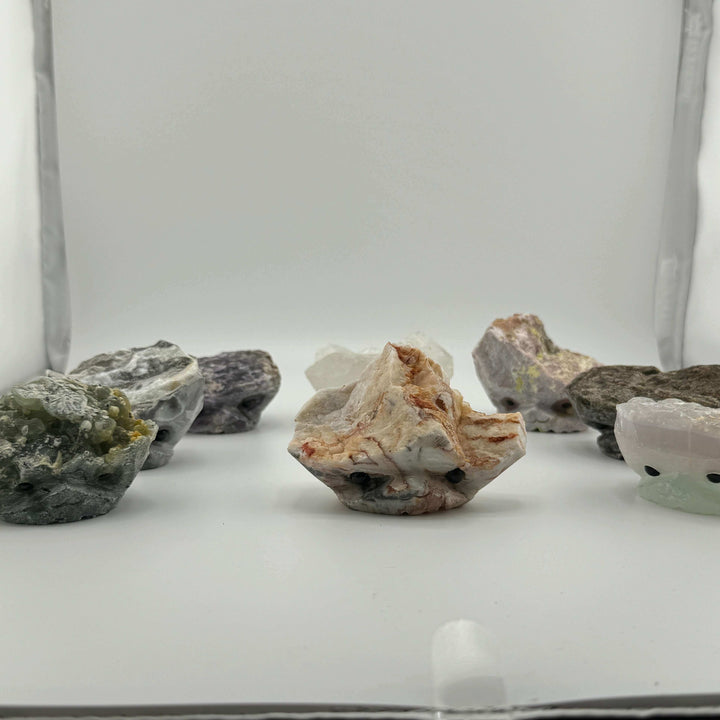 “Crystal Friends” Natural Crystal/Stone Carvings