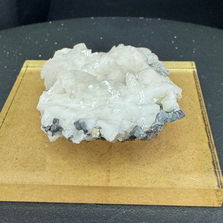 Manganese-bearing Dolomite w/ Pyrite-Durango, Mexico