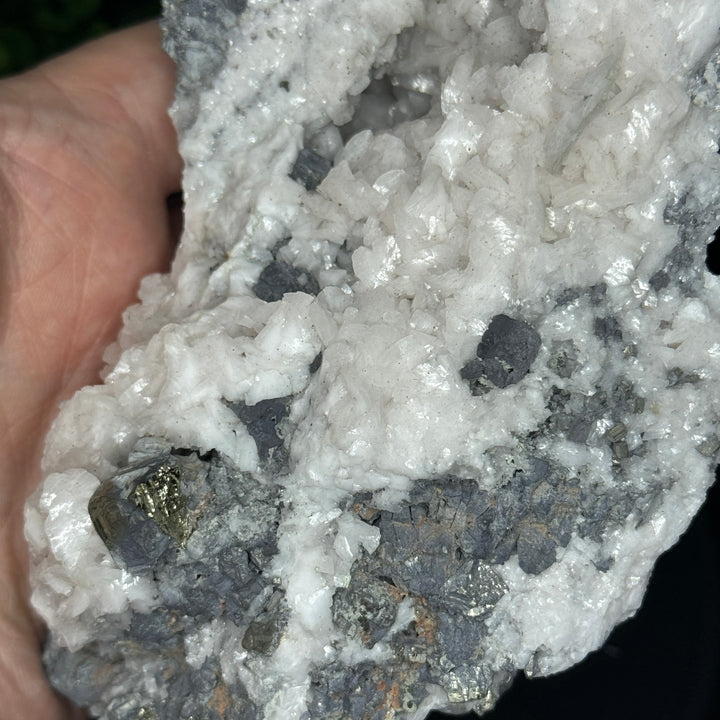 Manganese-bearing Dolomite w/ Pyrite -Durango, Mexico