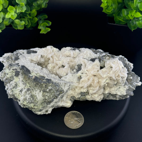 Manganese-bearing Dolomite w/ Pyrite -Durango, Mexico