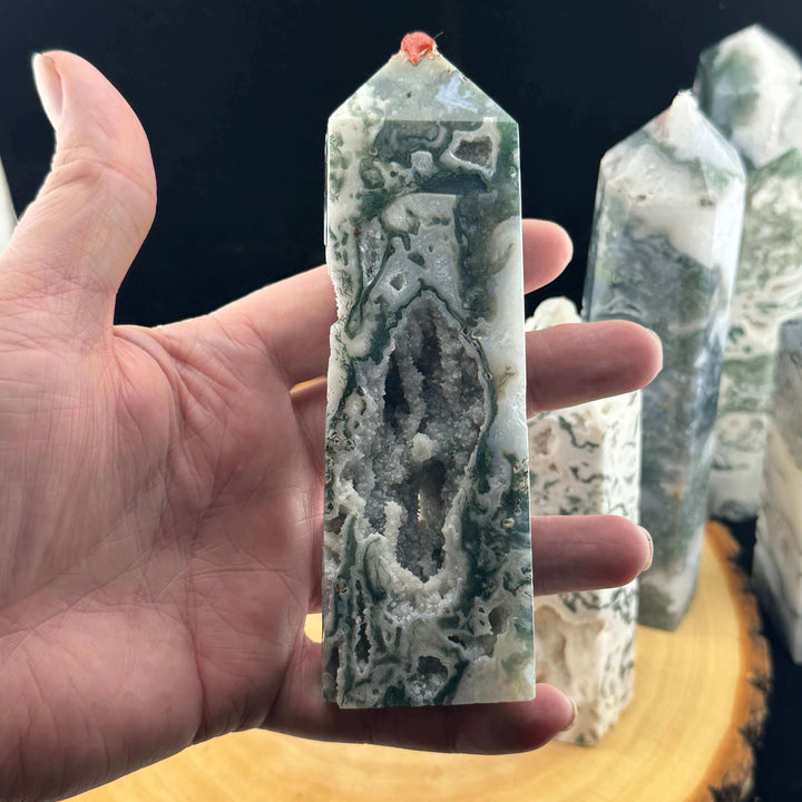 Moss Agate Tower/Point