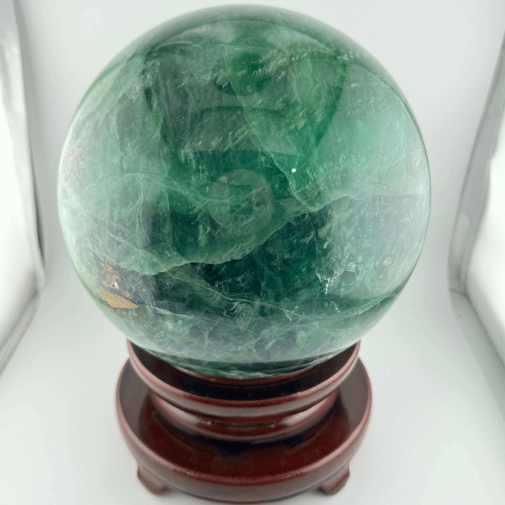 Green Fluorite Crystal Sphere / Crystal Ball - 200mm