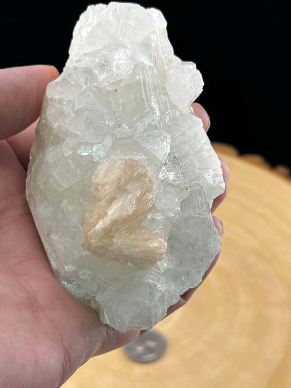 Apophyllite with Stilbite Specimen - China