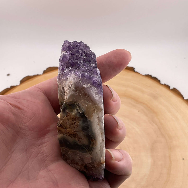 Amethyst Stalactite Slice