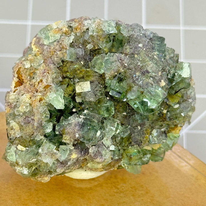 Fluorite, Okorusu Mine, Otjiwarongo, Namibia