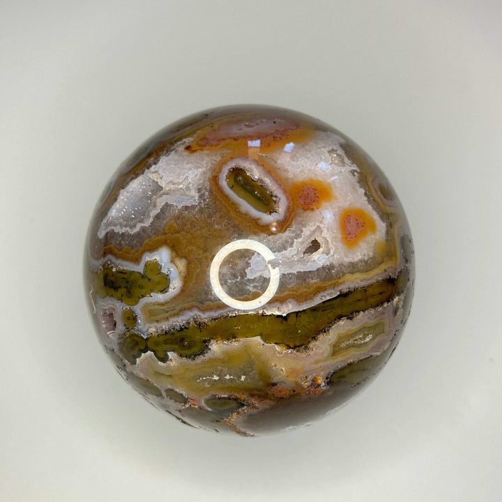 Polished Agate Sphere -70mm