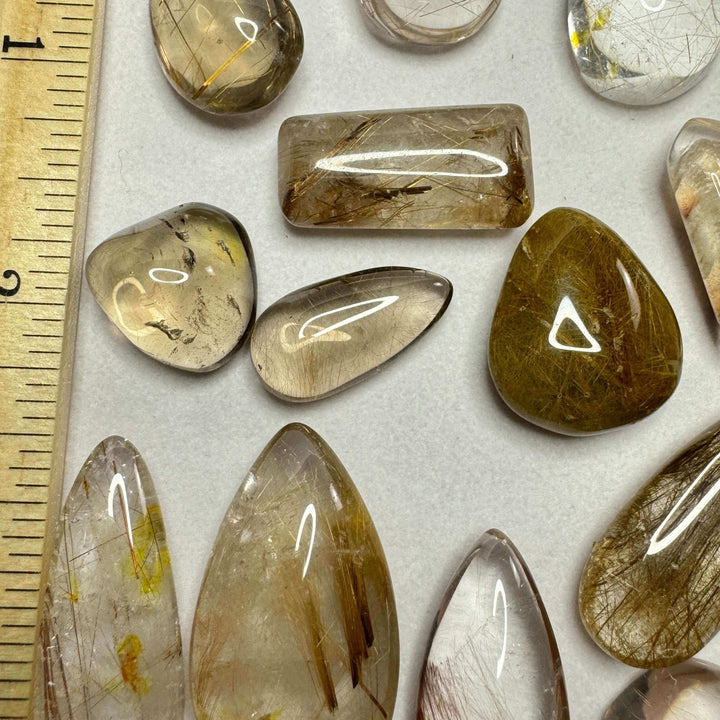 19pc Rutile Pendant Bundle - Not Drilled