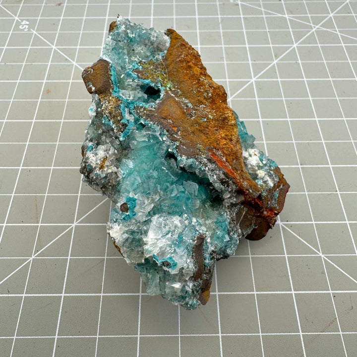 Rosasite Aurichalcite Specimen - Mexico