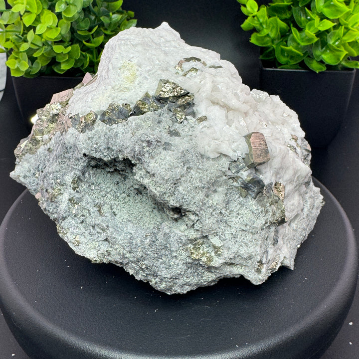 Manganese-bearing Dolomite w/ Pyrite -Durango, Mexico