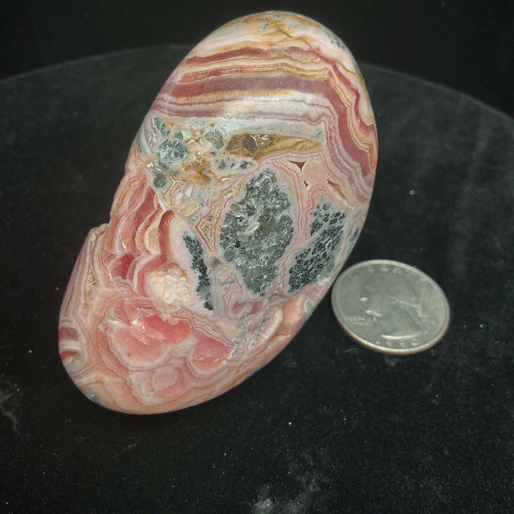 Polished Rhodochrosite Crystal Free Form