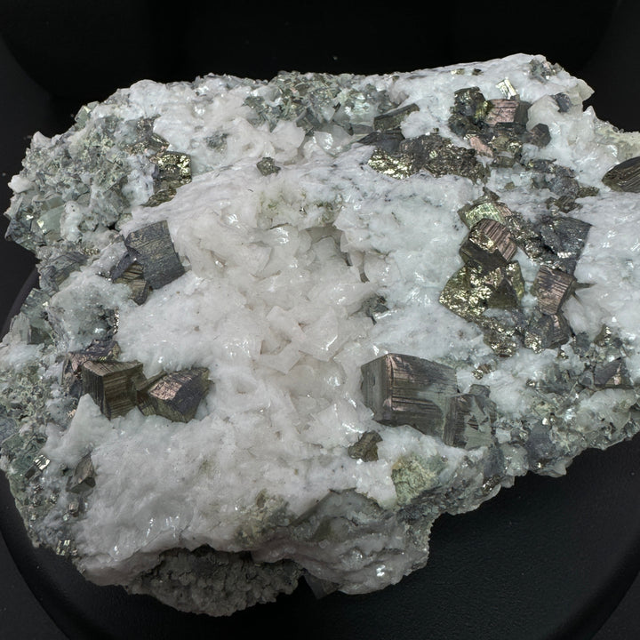 Manganese-bearing Dolomite w/ Pyrite -Durango, Mexico