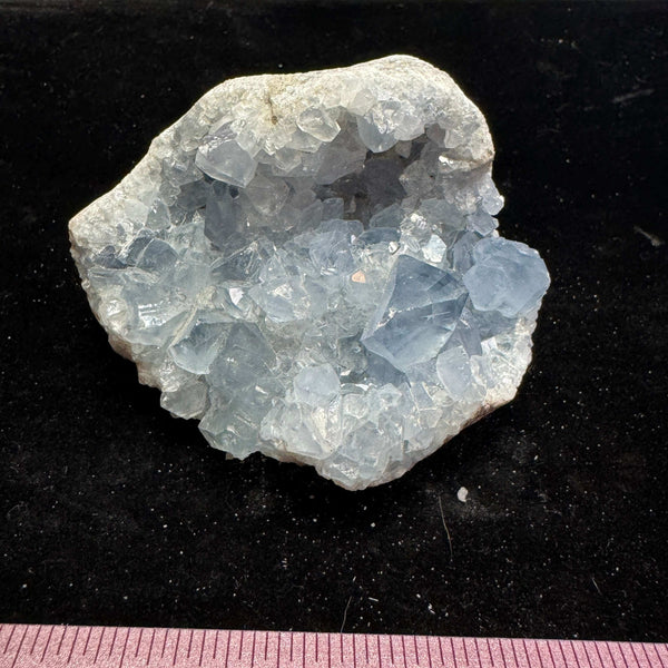 Natural Blue Celestite Crystal Specimen