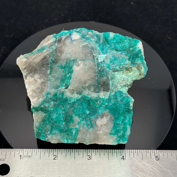 Quartz w/ Dioptase - Namibia