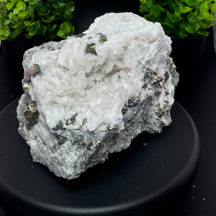 Manganese-bearing Dolomite w/ Pyrite -Durango, Mexico