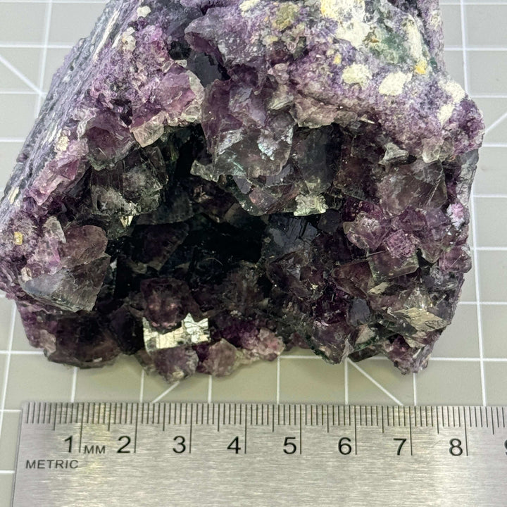 Fluorite, Okorusu Mine, Otjiwarongo, Namibia