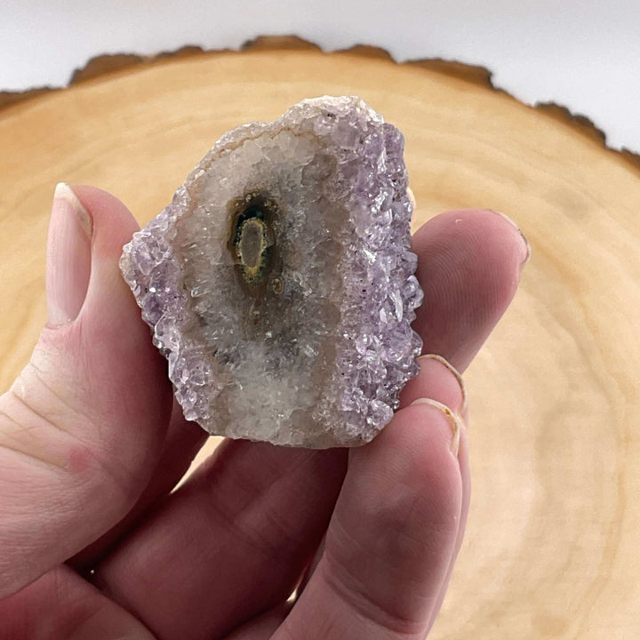 Amethyst Stalactite Slice