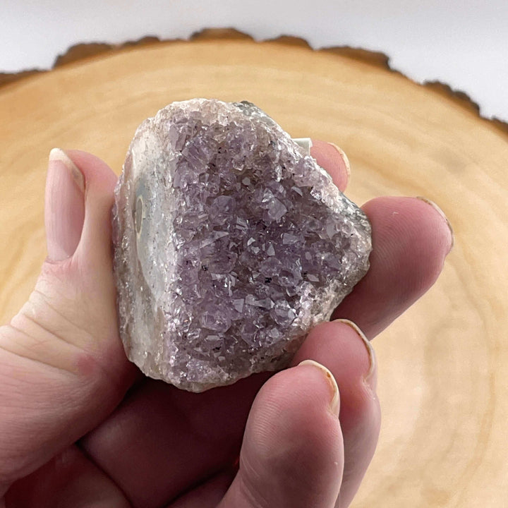 Amethyst Stalactite Slice