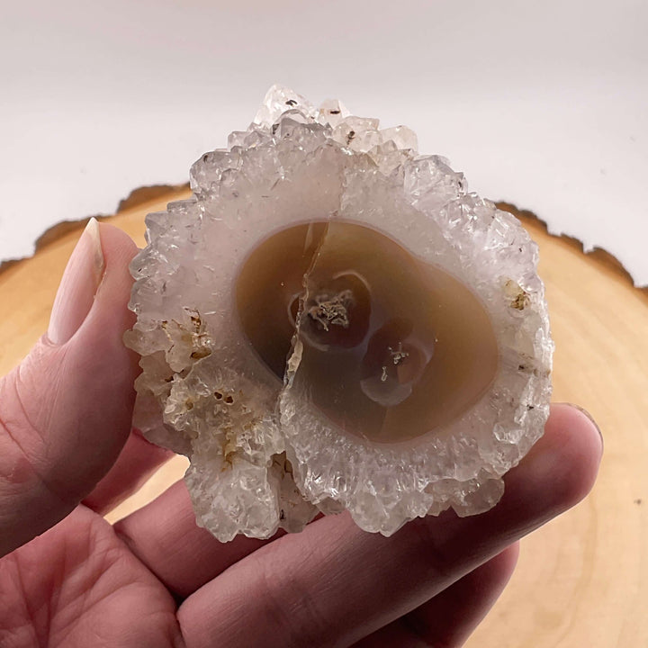 Amethyst Stalactite Slice