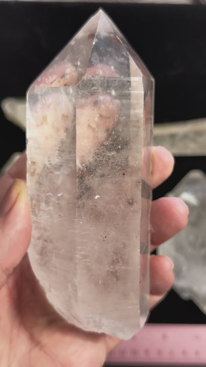 Clear Quartz Crystal Point - Tibet