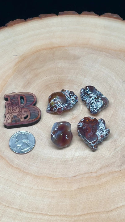 Tumbled Fire Agate (50g)