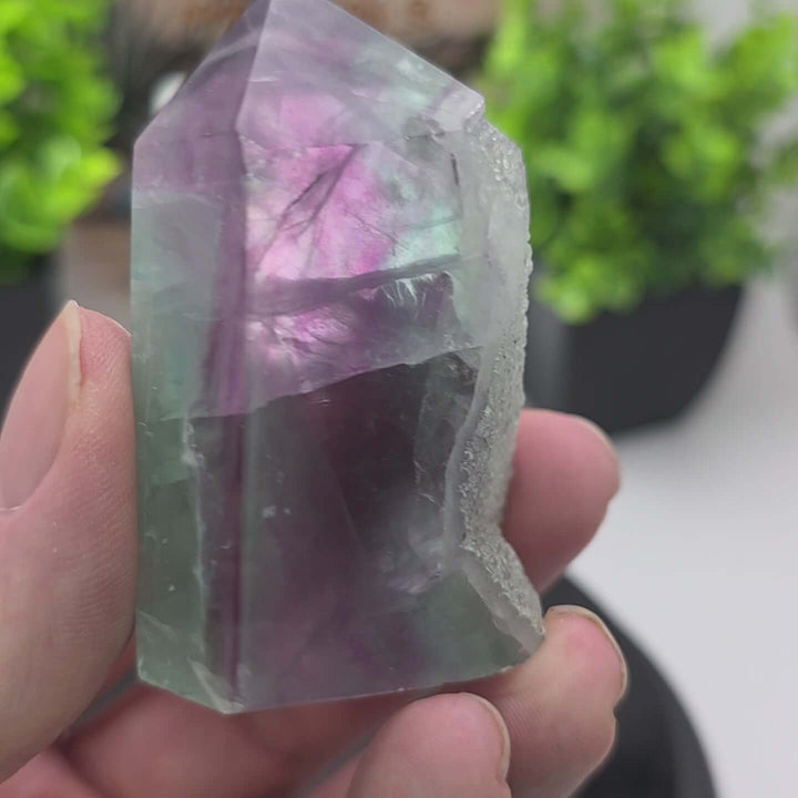 Rainbow Fluorite Tower