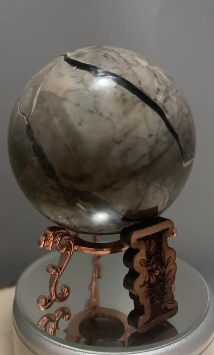 Volcano Agate Sphere (i)