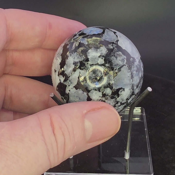 Rainbow Moonstone Sphere