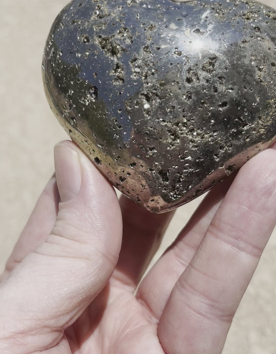 Pyrite Heart (410g)