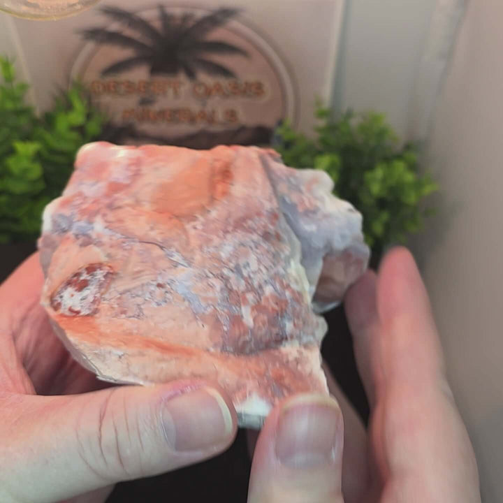 Cotton Candy Agate Rough - Hidalgo, Mexico