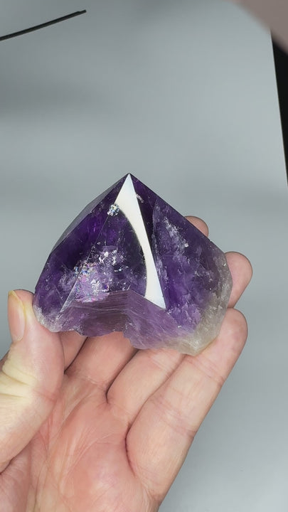 Purple Amethyst Top Polished Point / Cupcake