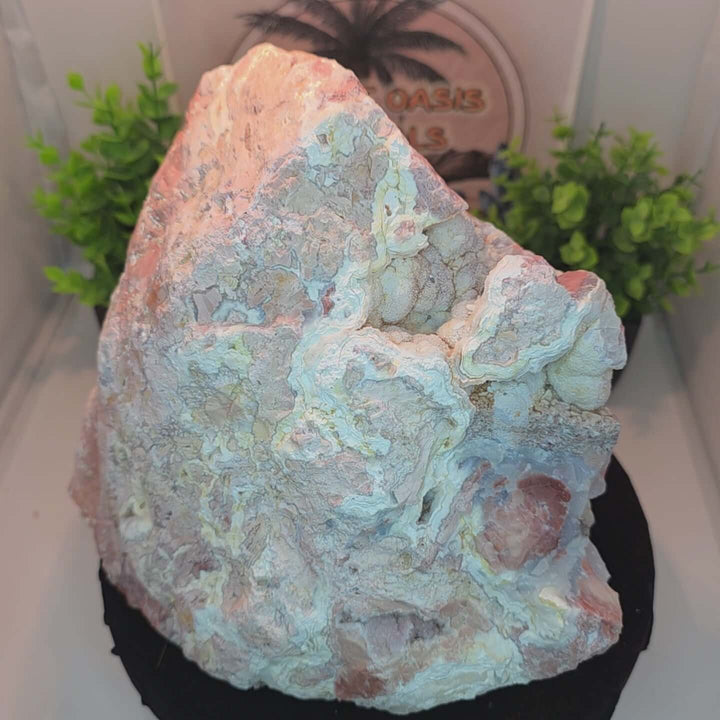Cotton Candy Agate Rough - Hidalgo, Mexico