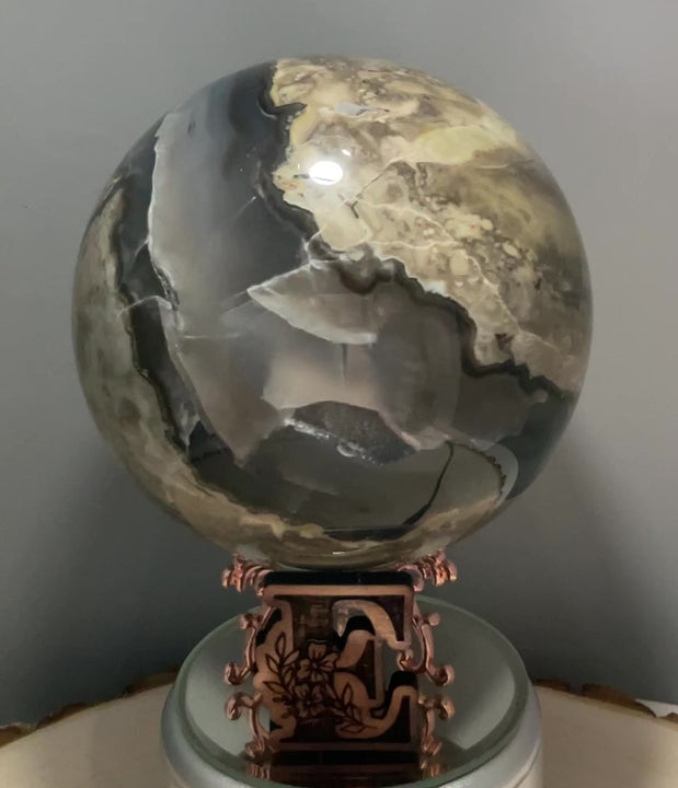 Volcano Agate Sphere (E)