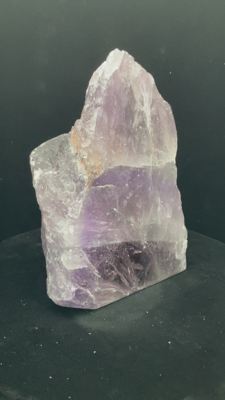 One-Face Polished Amethyst (Bolivia)