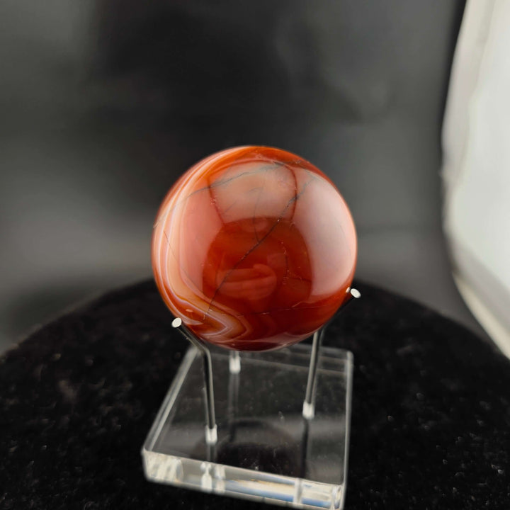 Polished Sard Sphere -56mm