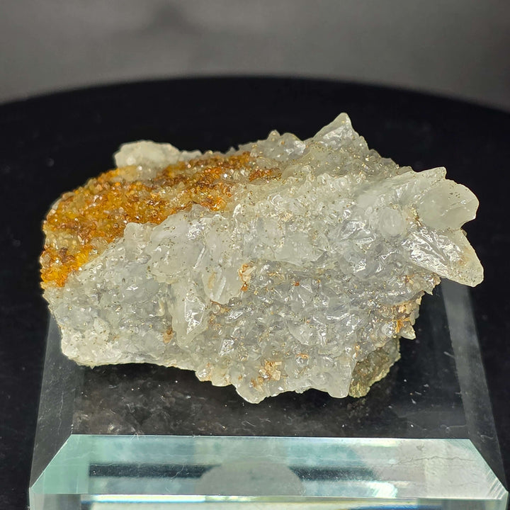 Calcite Specimen w/ Glass display stand - Guerrero, Mexico