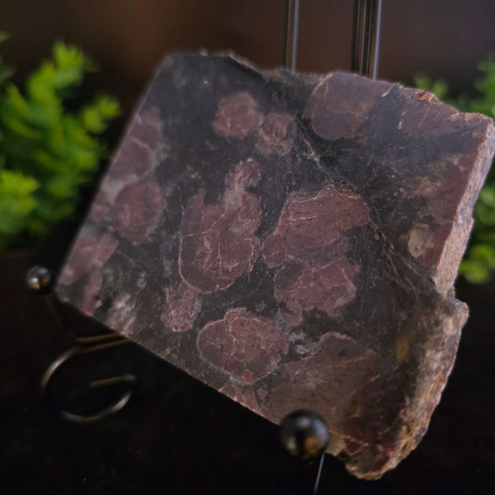 Garnet Tourmaline Slab / Slice