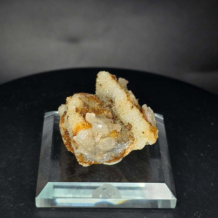 Calcite Specimen w/ Glass display stand - Guerrero, Mexico