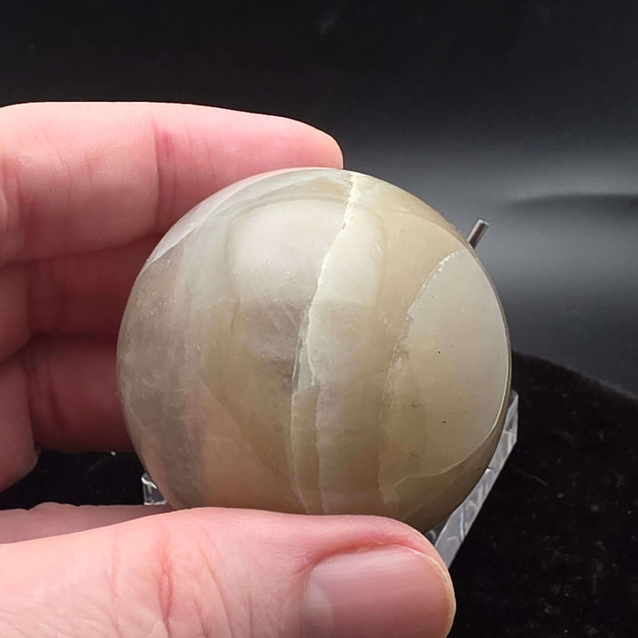 Moonstone Sphere (b) - 54mm