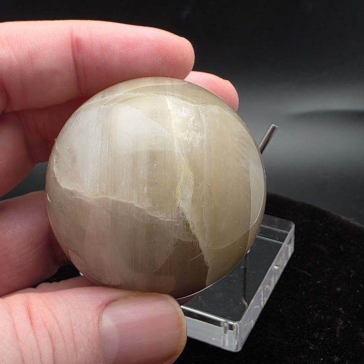 Moonstone Sphere (b) - 54mm