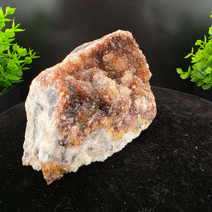 Red Hematoid Quartz Specimen from Mexico