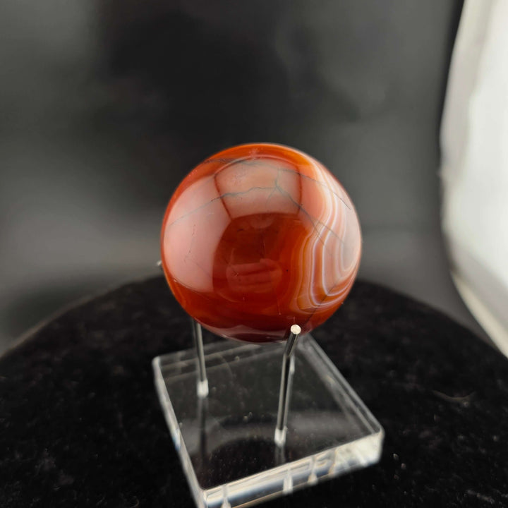 Polished Sard Sphere -56mm